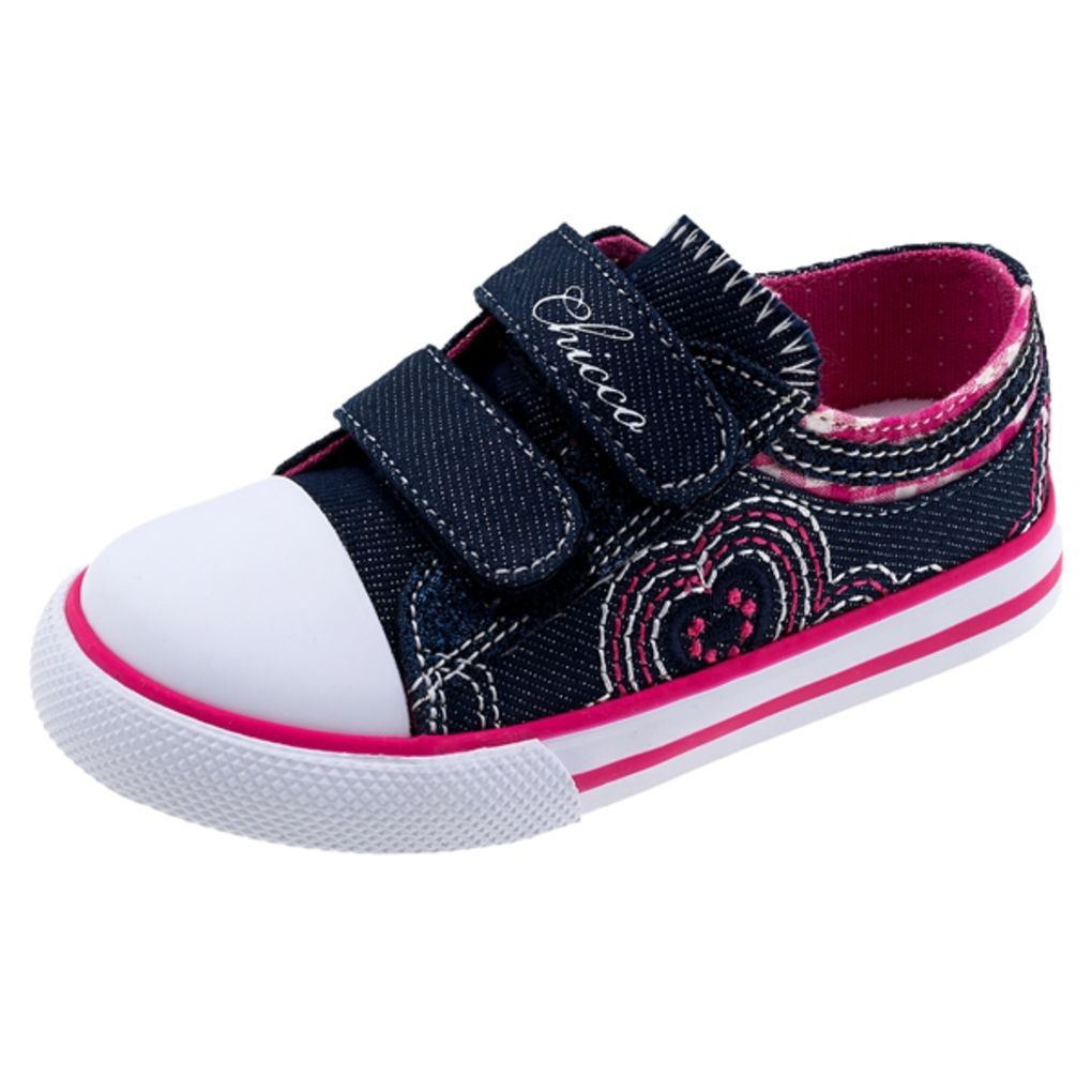 Sneakers chicco cherry μπλε μεγ.20-24 για κορίτσι - Chicco