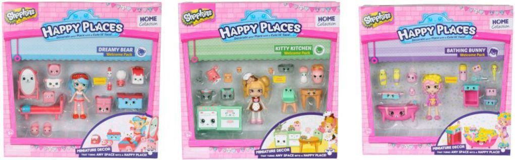 Happy places shopkins δωματιακια 3 σχεδια - Giochi Preziosi