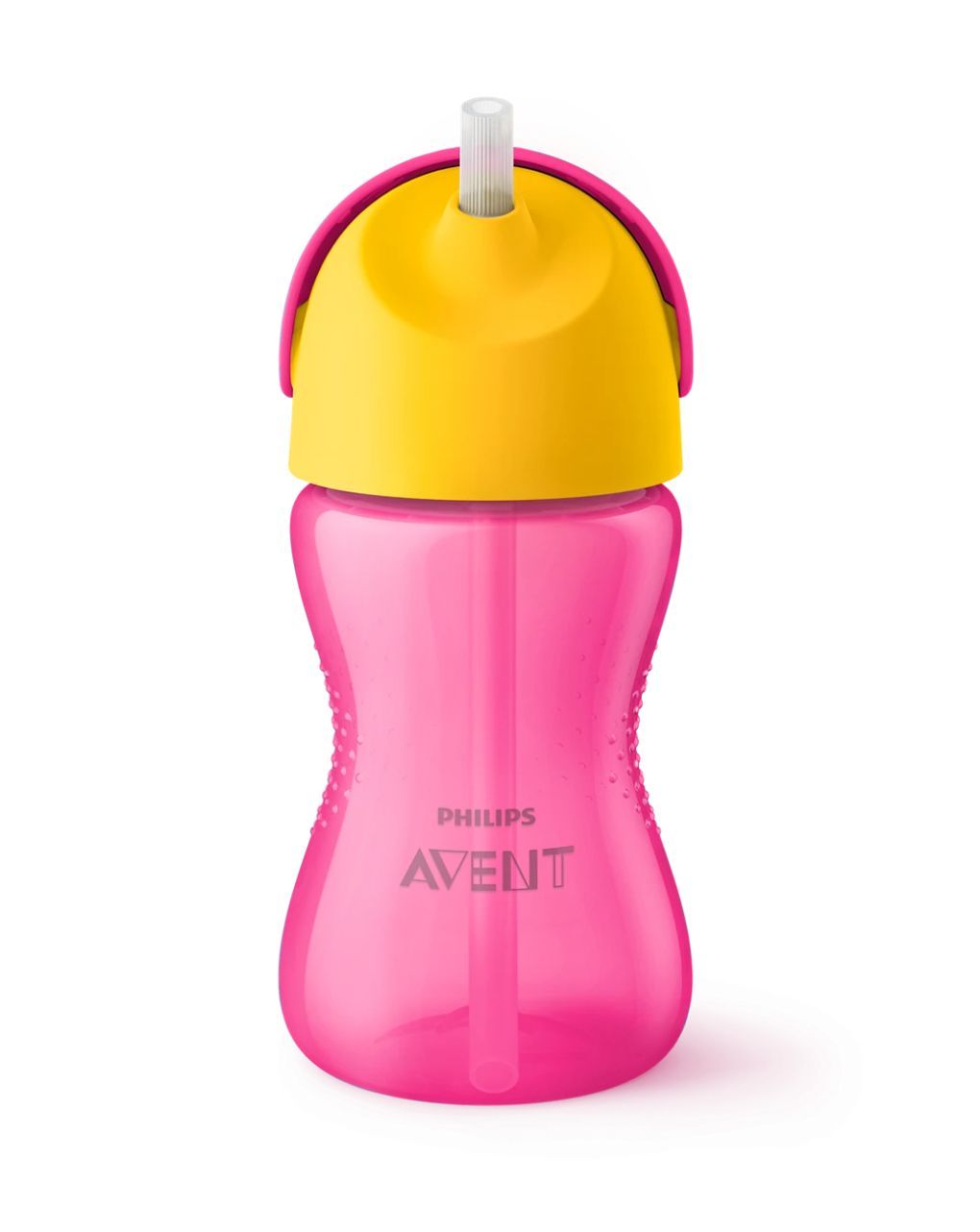 Philips avent ποτηράκι με καλαμάκι ροζ 300ml scf798/02