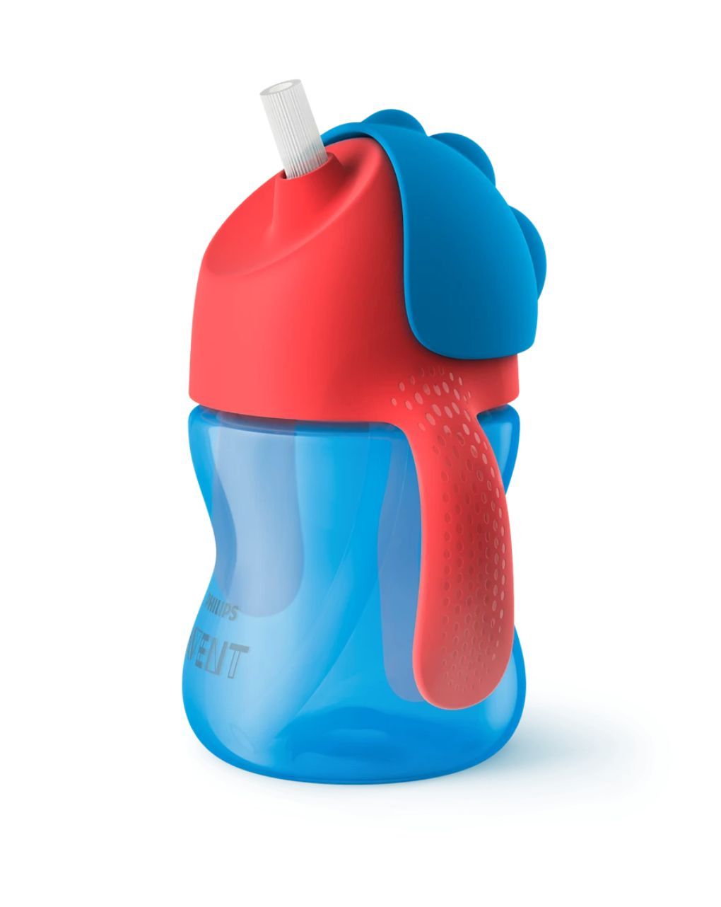Philips avent εκπαιδευτικό ποτηράκι με καλαμάκι 200ml μπλε scf796/01 - Philips Avent