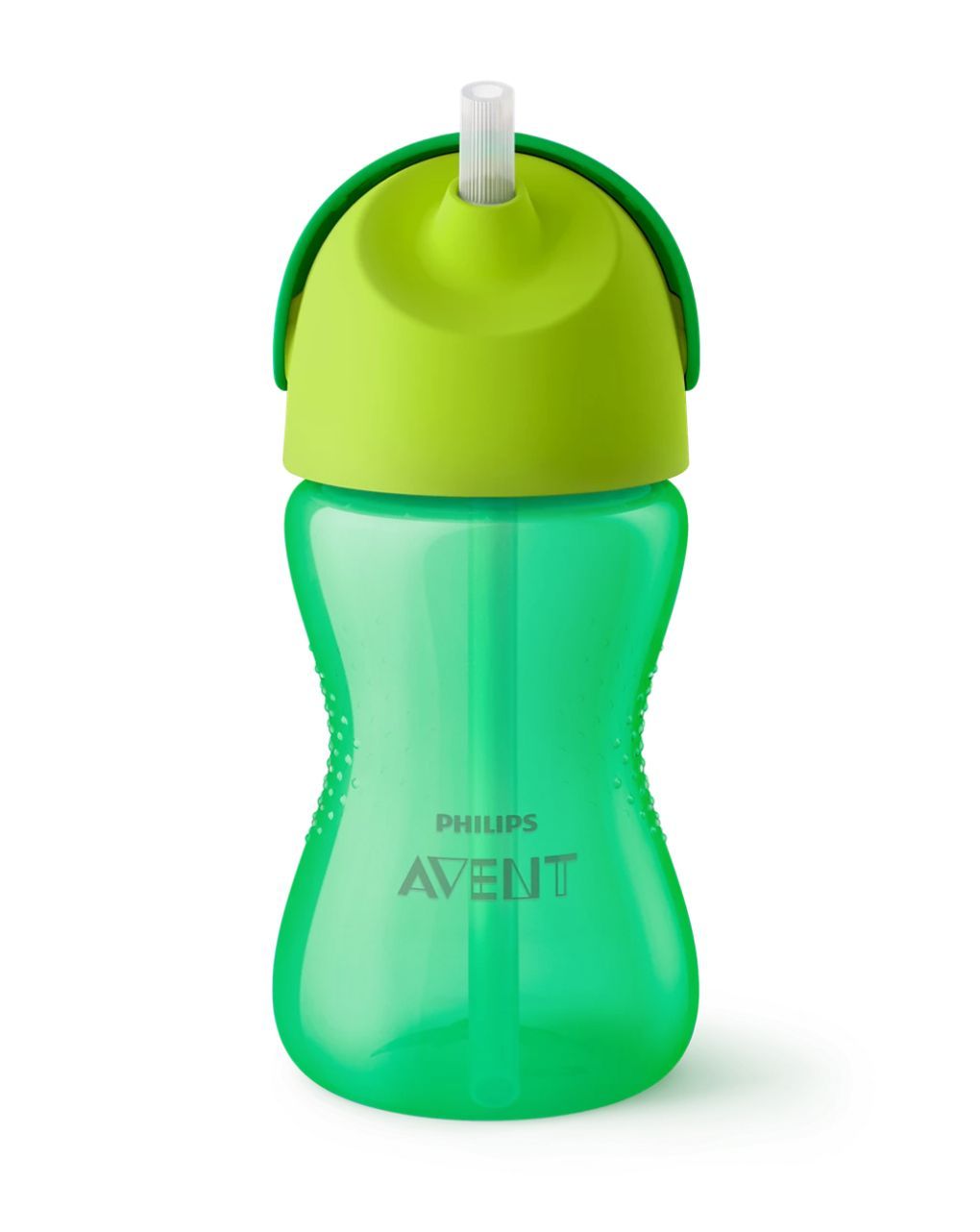 Philips avent ποτηράκι με καλαμάκι πράσινο 300ml scf798/01