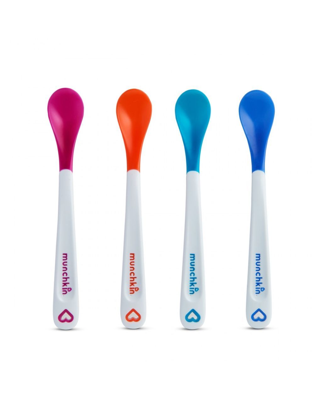 Munchkin κουταλάκια 4 white hot safety spoons 3m+ 11522 - Munchkin