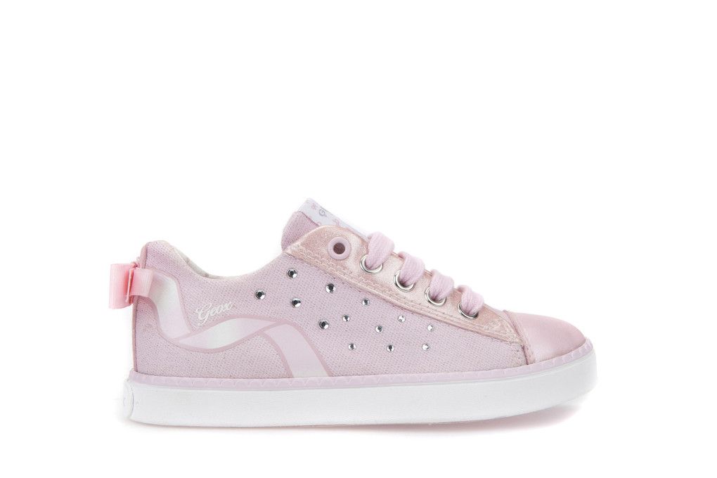 Sneakers geox jr ciak girl pink μεγ.24-27 για κορίτσι - Geox