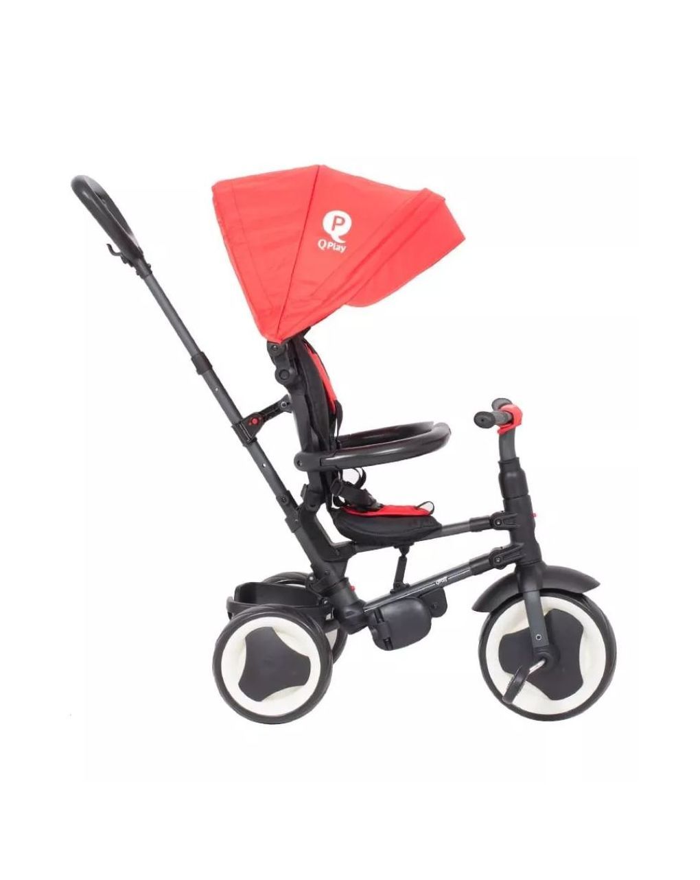 Qplay rito eva wheels κόκκινο σπαστό τρίκυκλο ποδηλατάκι 01-1212037-06 - QPLAY