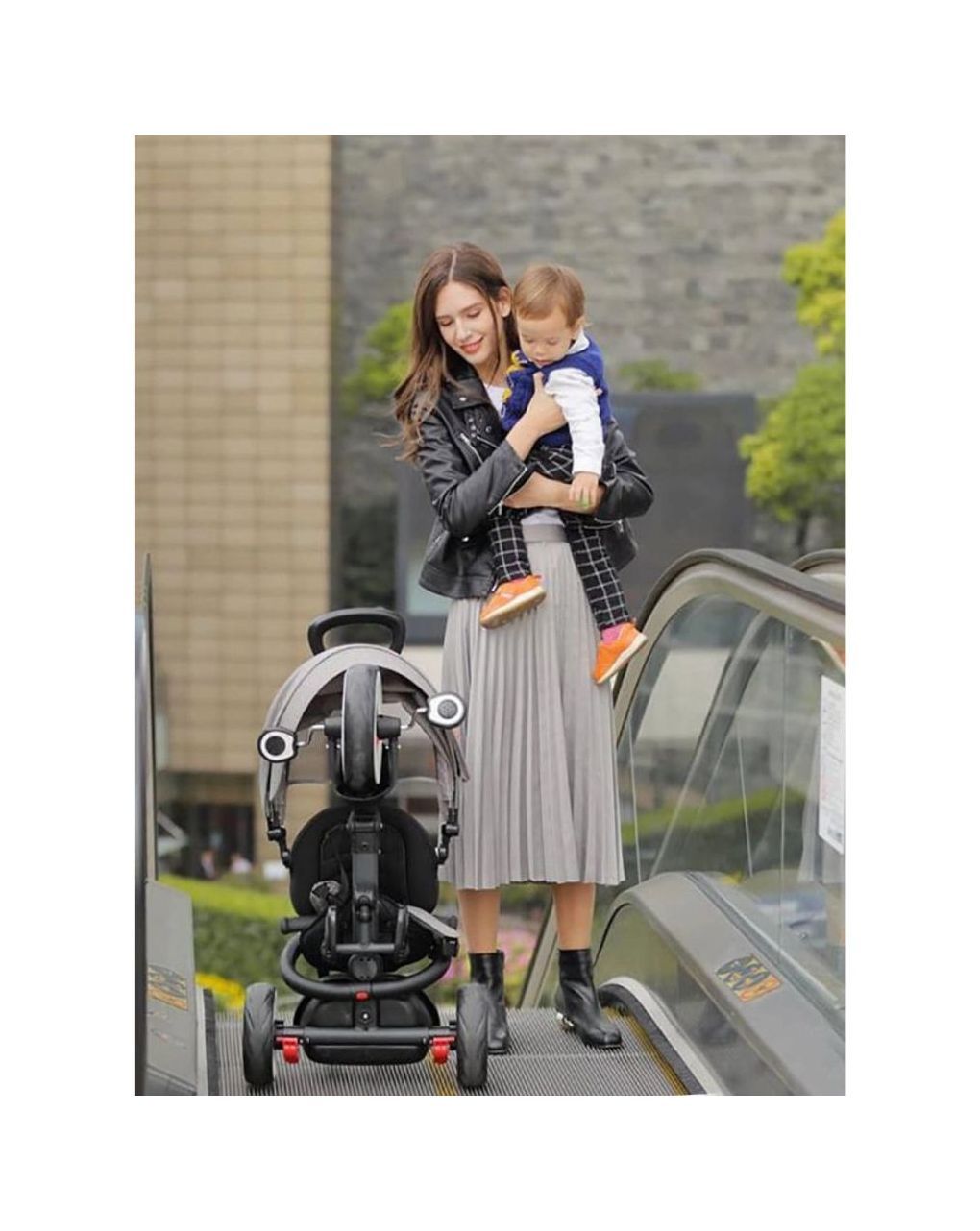 Qplay rito eva wheels κόκκινο σπαστό τρίκυκλο ποδηλατάκι 01-1212037-06 - QPLAY