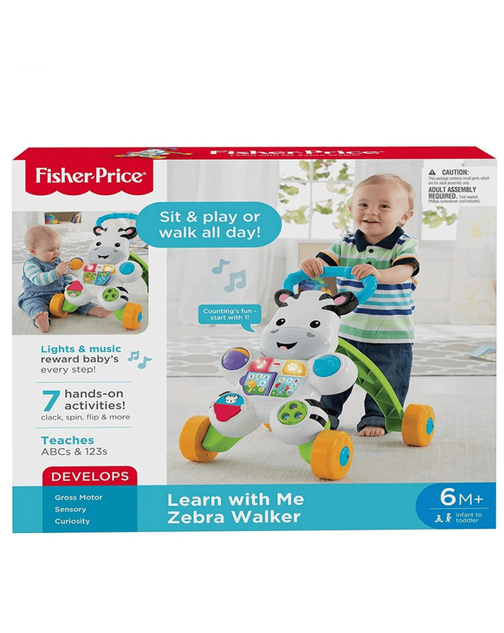 Mattel fisher-price στράτα ζέβρα dld80