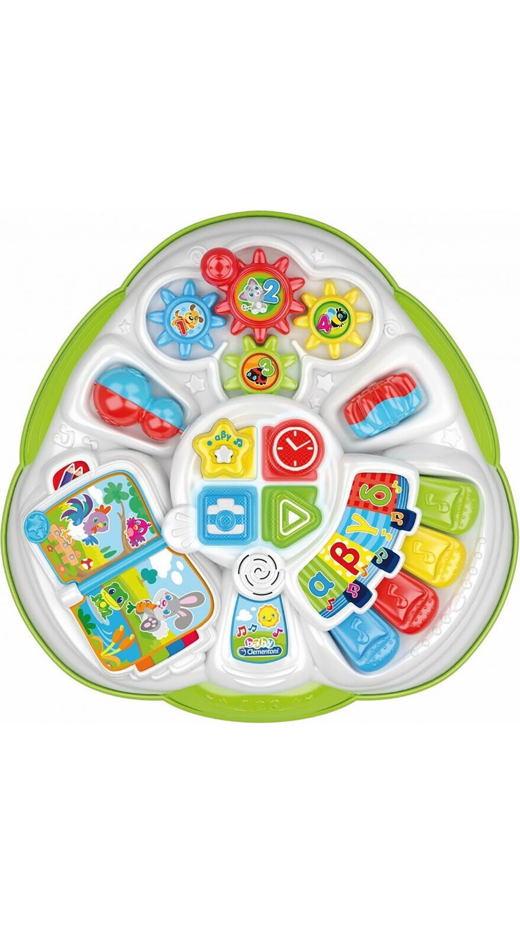 Baby clementoni τραπεζάκι δραστηριοτήτων οι πρώτες μου γνώσεις με ήχους για 10+ μηνών 1000-63595 - BABY CLEMENTONI
