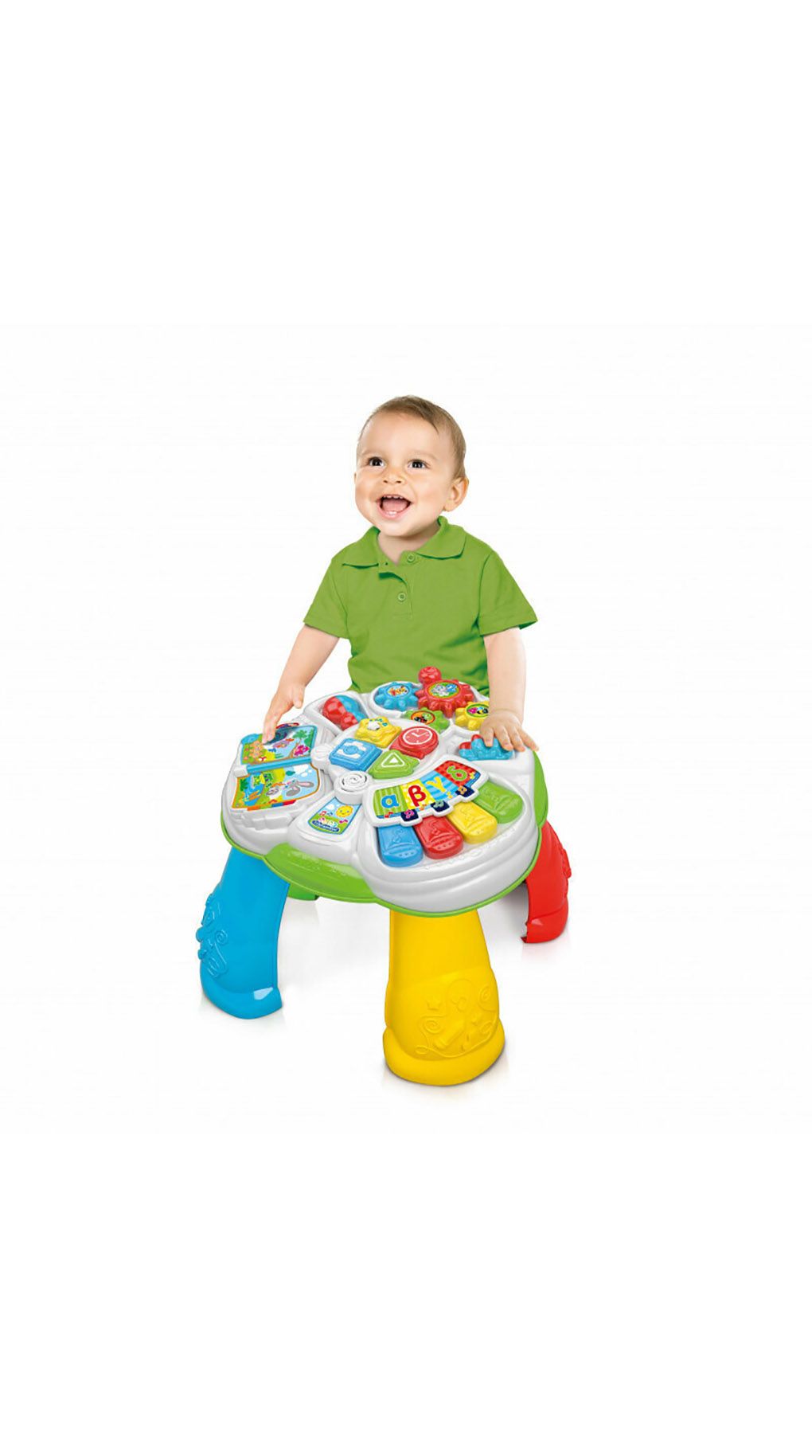Baby clementoni τραπεζάκι δραστηριοτήτων οι πρώτες μου γνώσεις με ήχους για 10+ μηνών 1000-63595 - BABY CLEMENTONI