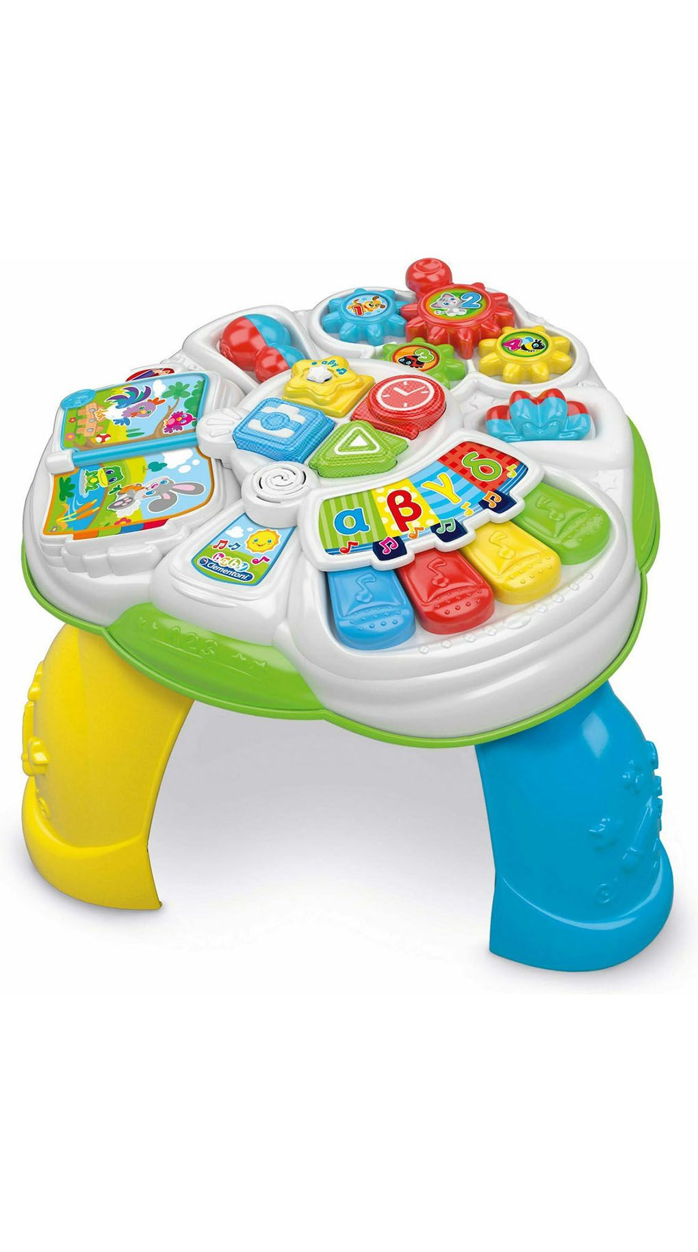 Baby clementoni τραπεζάκι δραστηριοτήτων οι πρώτες μου γνώσεις με ήχους για 10+ μηνών 1000-63595 - BABY CLEMENTONI