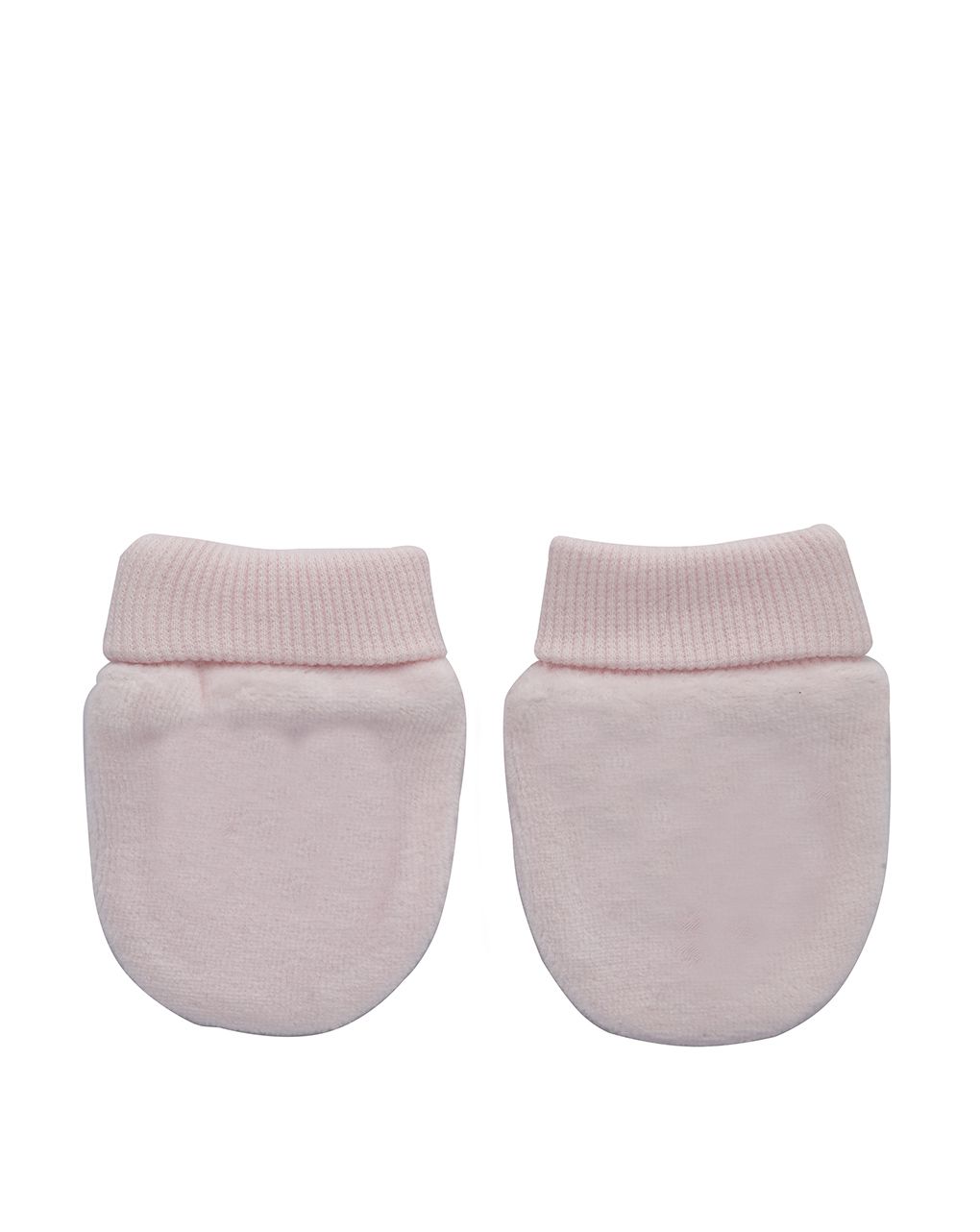 γαντακια χουφτες σενιλ ροζ - Prénatal