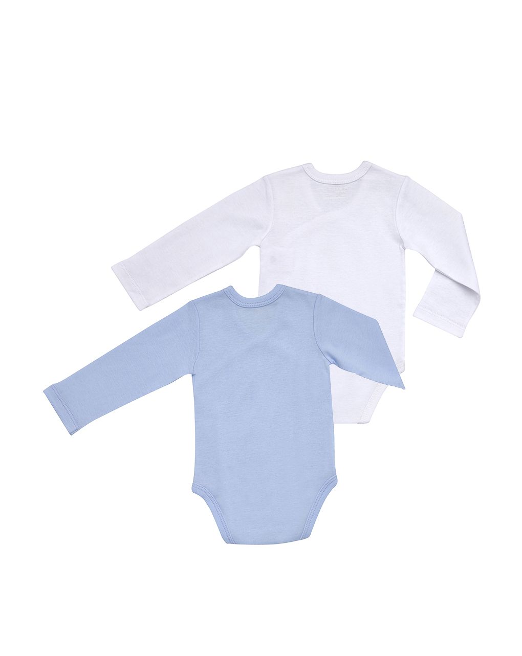 κορμάκια μακρυμάνικα πακέτο x2 τεμ. για αγόρι - Prénatal
