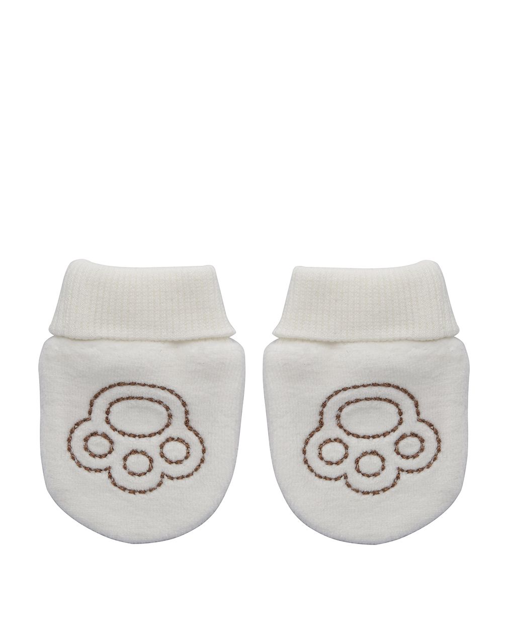 γαντακια χουφτιτσες σενιλ natural boy - Prénatal