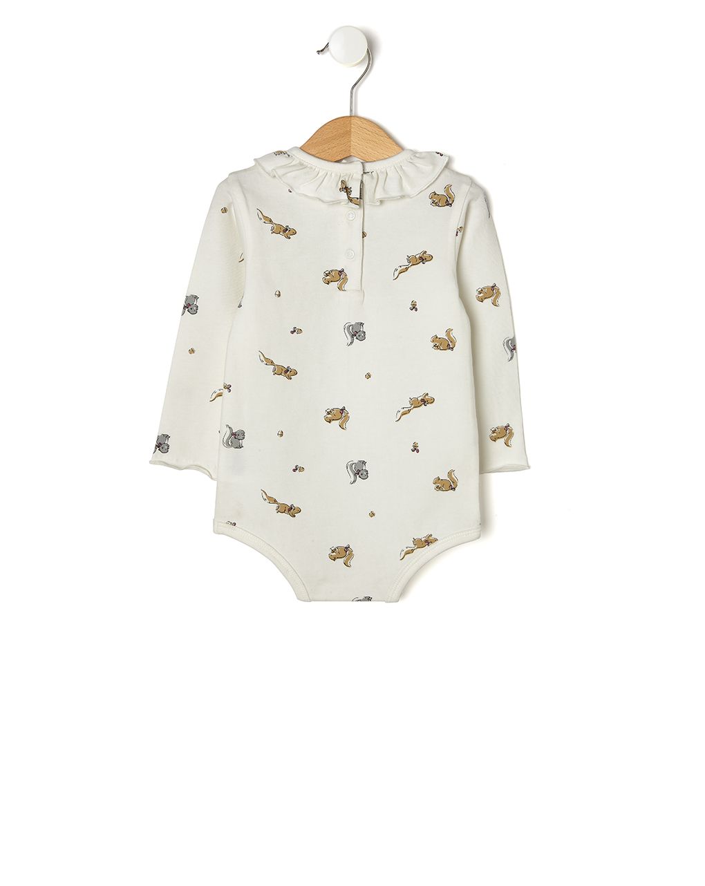 Body jersey μακρυμανικο σκιουρακια - Prénatal