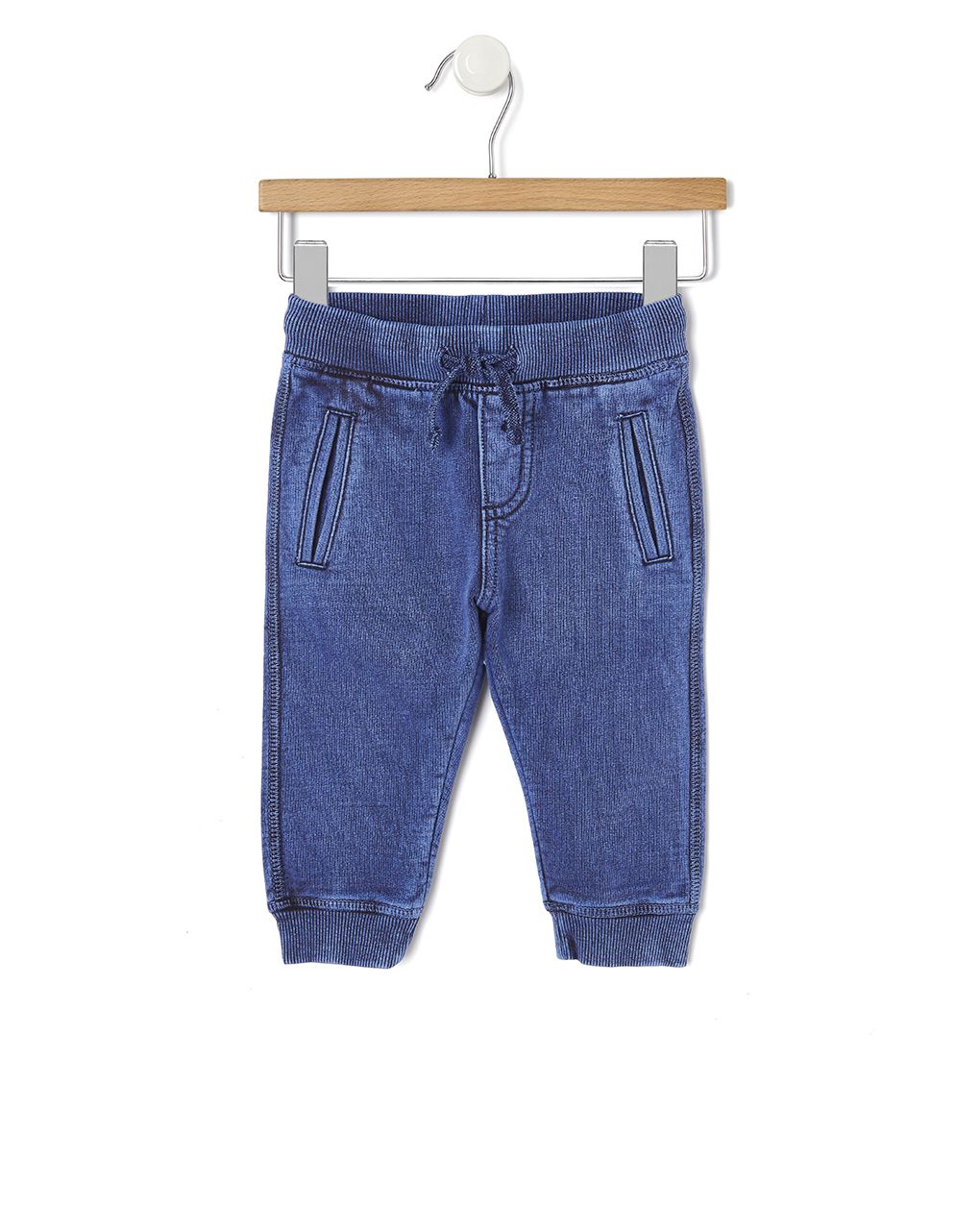 παντελονι φορμας basic μπλε ξεβαμμενο - Prénatal