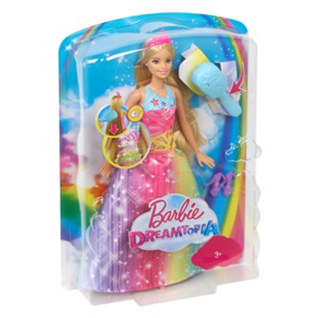 Barbie πριγκιπισσα λαμπερα χτενισματα - BARBIE