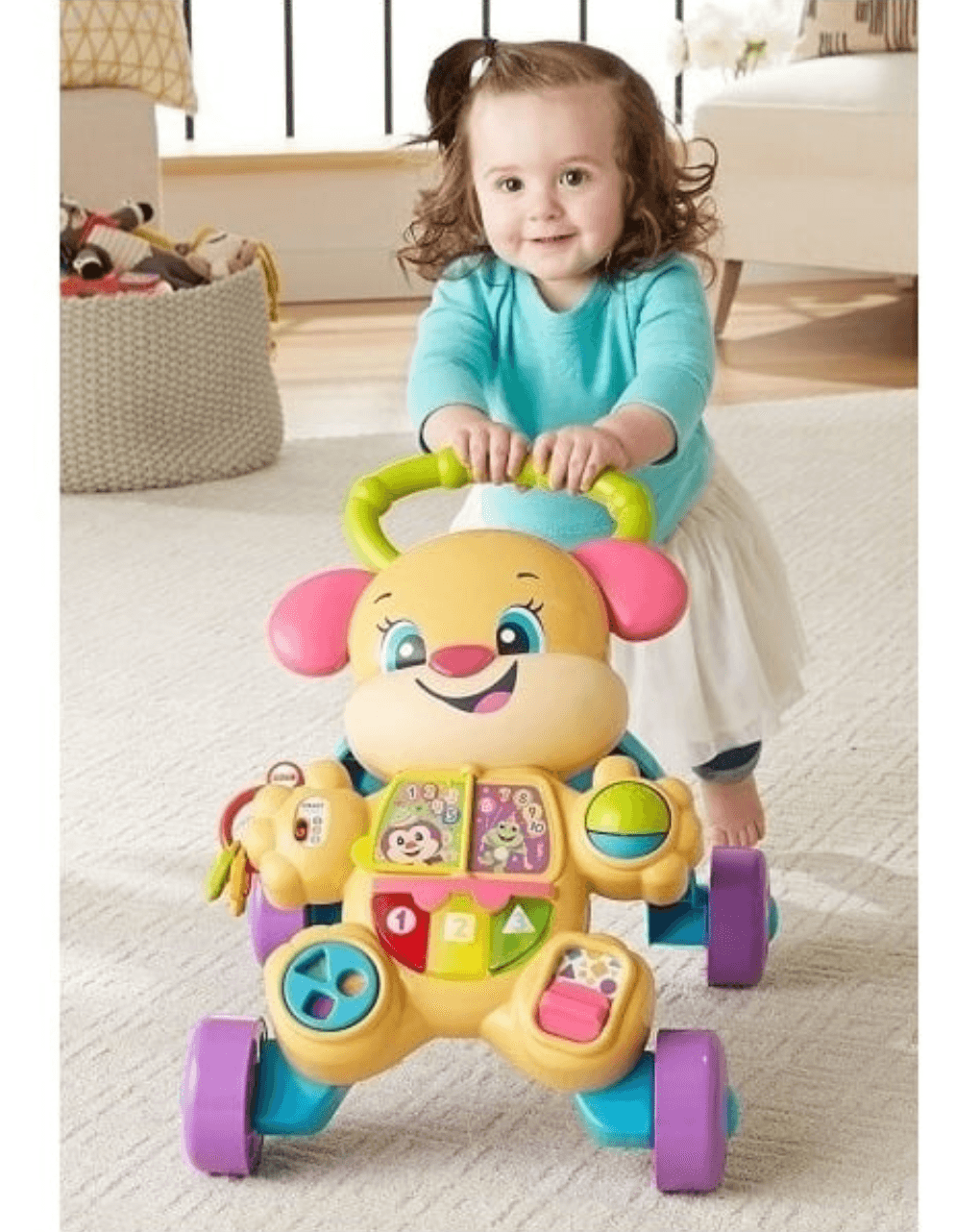 Mattel fisher-price εκπαιδευτική στράτα σκυλάκι smart stages ροζ ftc68 - Fisher-Price