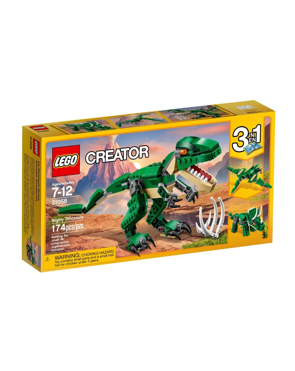 Lego creator mighty dinosaurs 31058 - Lego, Lego Creator