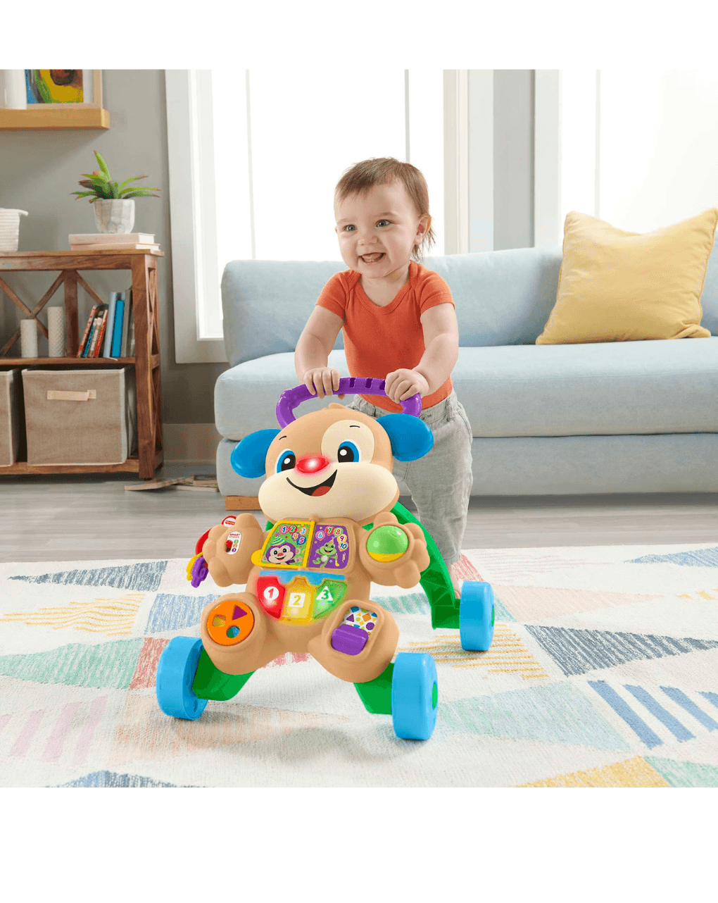 Mattel fisher-price εκπαιδευτική στράτα σκυλάκι smart stages ftc66 - Fisher-Price