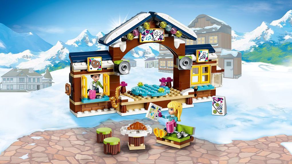 Lego friends παγοδρομιο στο χειμερινο θερετρο - LEGO