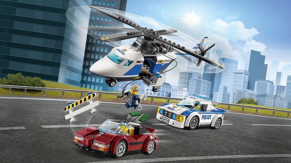 Lego city καταδιωξη σε υψηλη ταχυτητα - LEGO