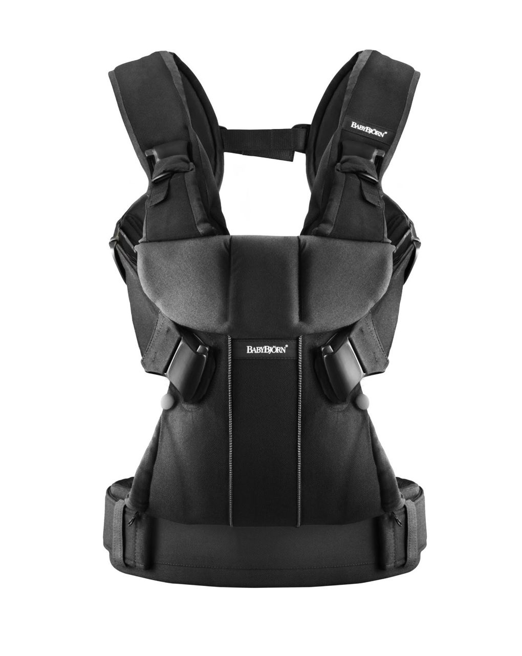 μαρσιπος baby carrier one  black cotton mix
