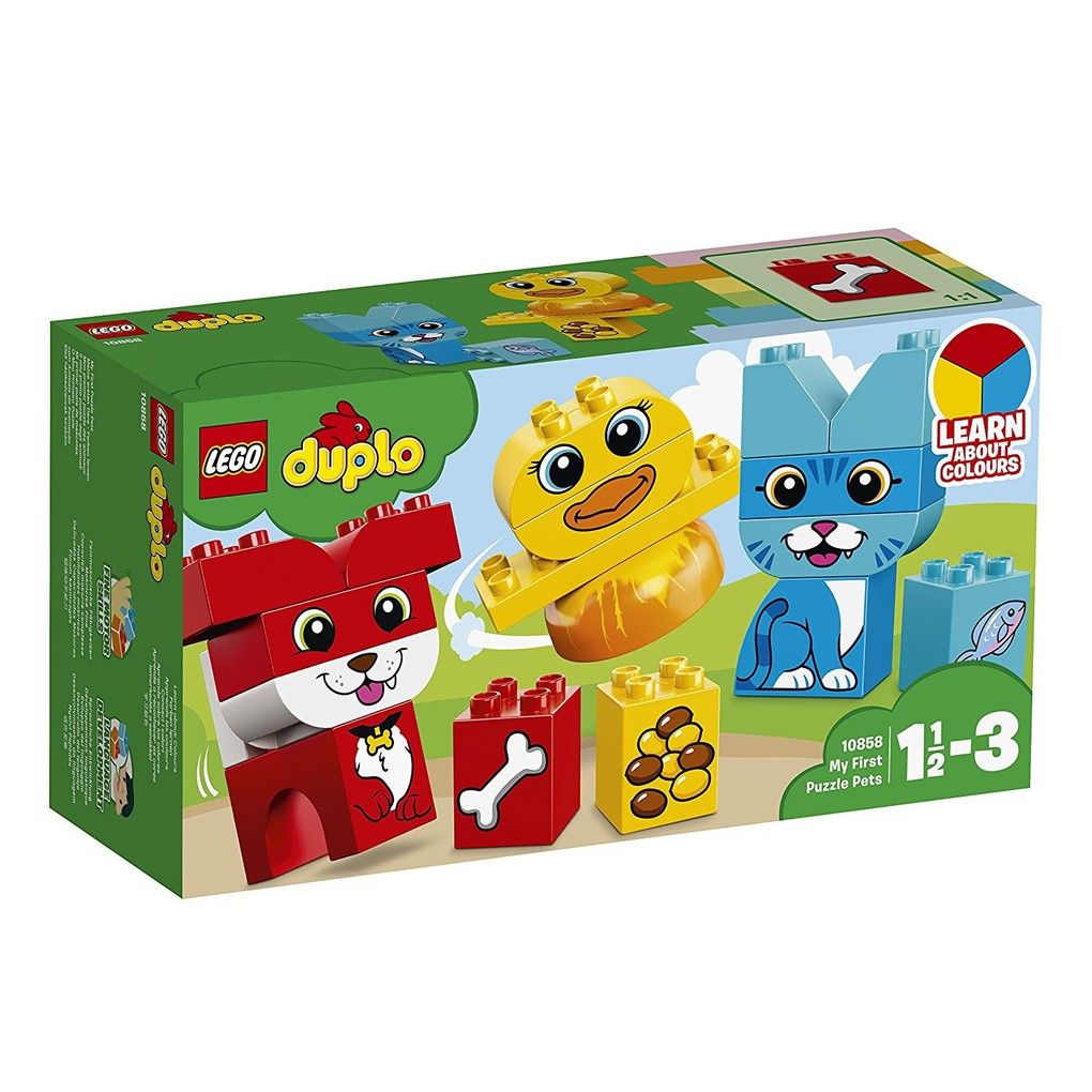 Lego duplo τα πρωτα μου κατοικιδια σε παζλ - LEGO