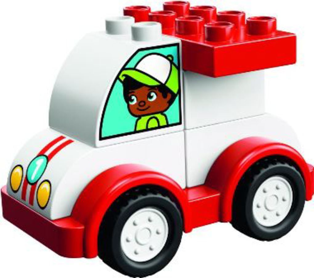 Lego duplo το πρωτο μου αγωνιστικο αυτοκινητο - Lego
