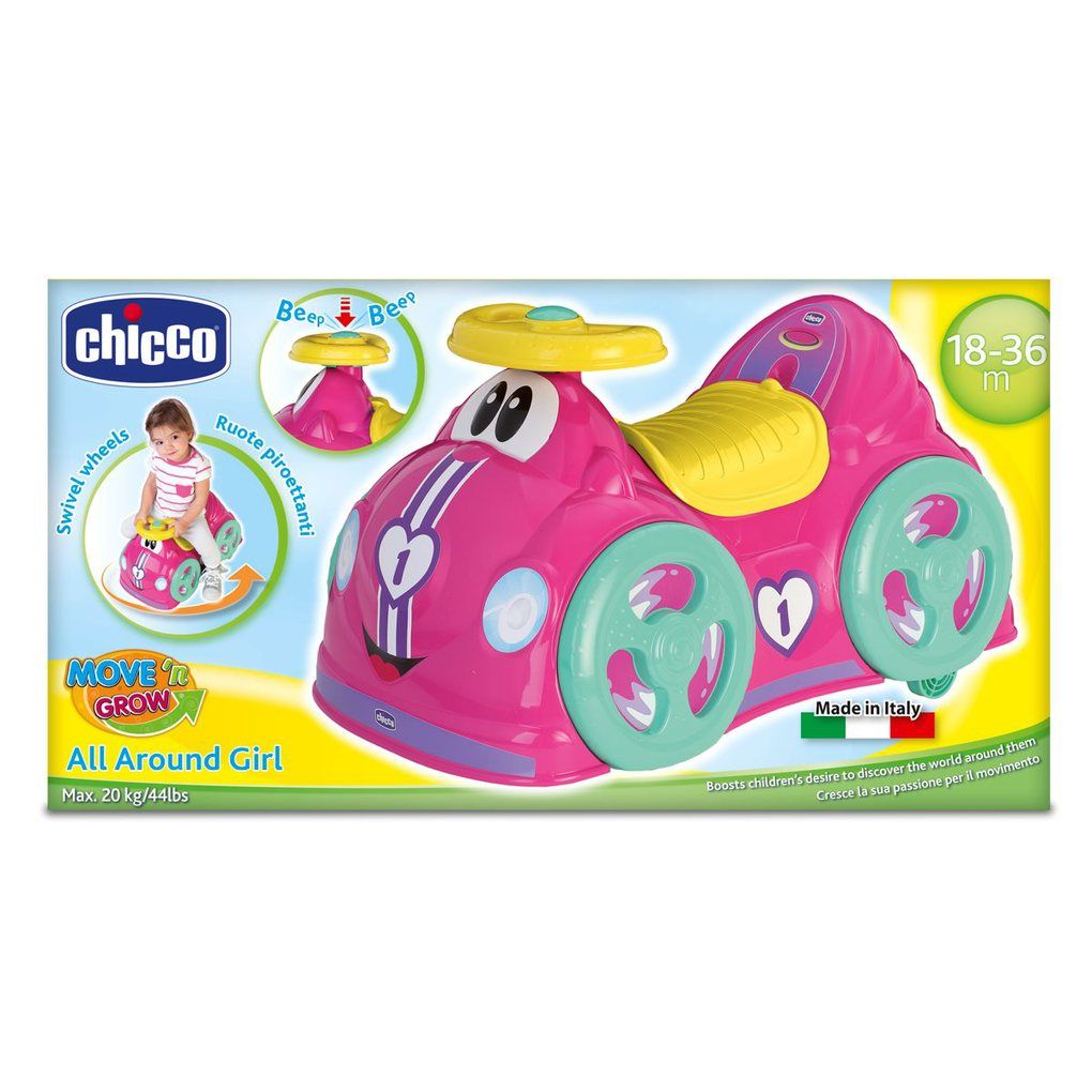 αυτοκινητακι γυρω γυρω ολοι ροζ - Chicco