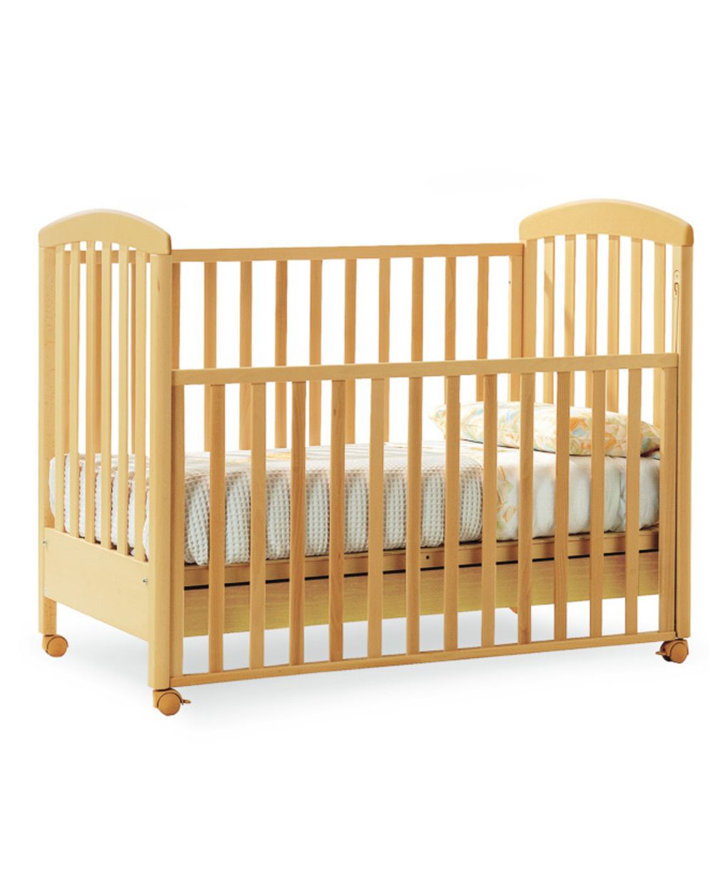 Giordani κρεβάτι alice φυσική απόχρωση 71×104 ×130 cm - Giordani