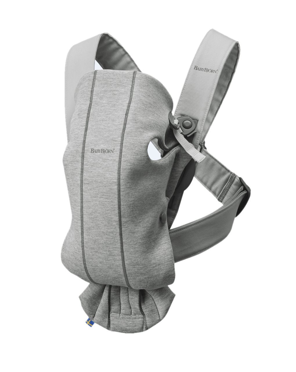 μαρσιπος babybjorn carrier mini light grey 3d jersey - Baby Bjorn