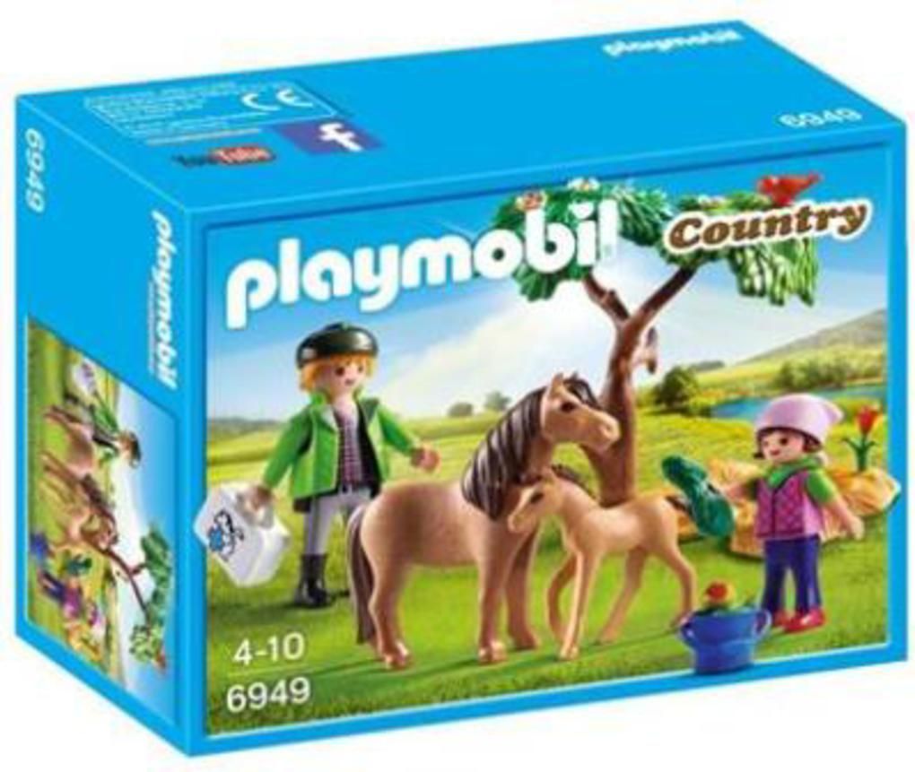Playmobil κτηνιατρος με πονυ και πουλαρι - Playmobil