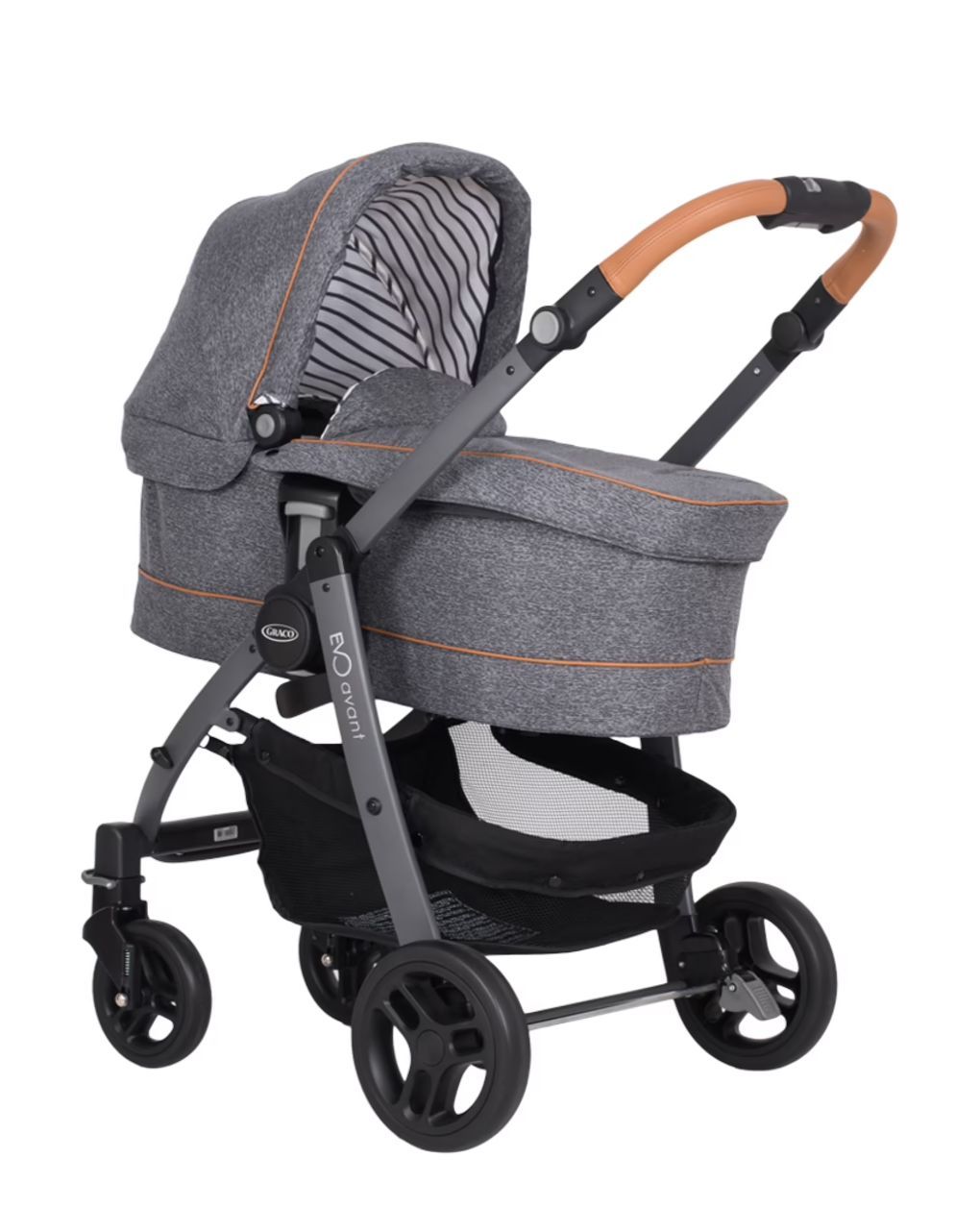 Graco πορτ - μπεμπέ evo avant breton stripe γκρι - Graco