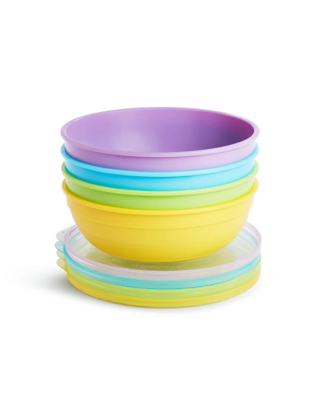 Munchkin love a bowls σετ 4 μπολ φαγητού και 2 κουταλάκια 12106 - Munchkin