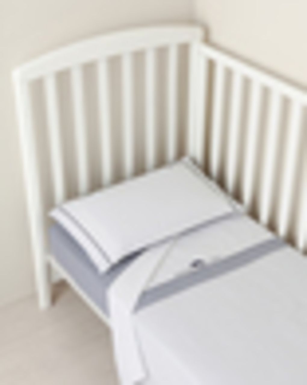 σετ για κρεβατι 3 τεμ. με μπλε λεπτομερειες - Prénatal