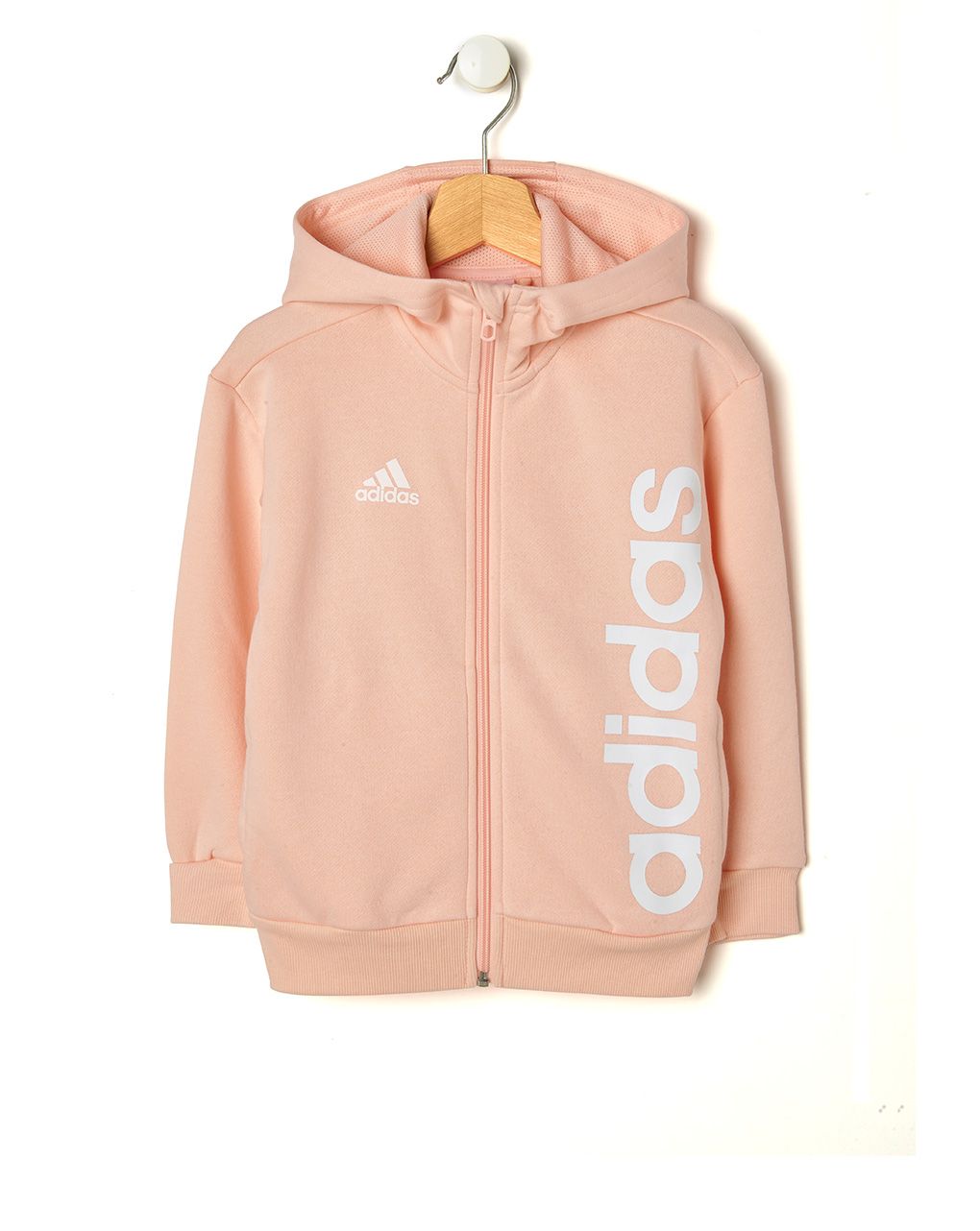 ζακετα φορμας ροζ με κουκουλα adidas - Adidas