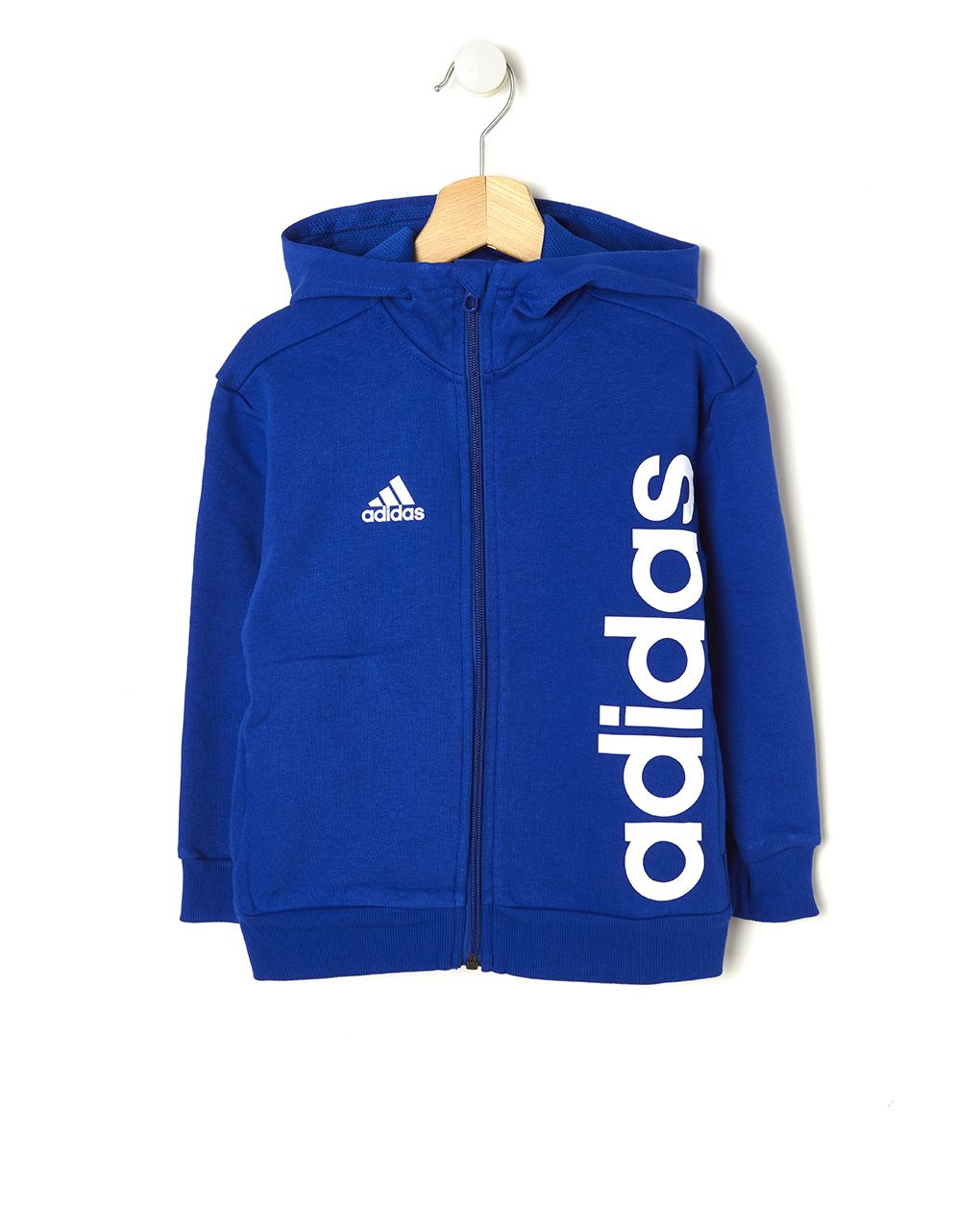 ζακετα φορμας μπλε με κουκουλα adidas - Adidas