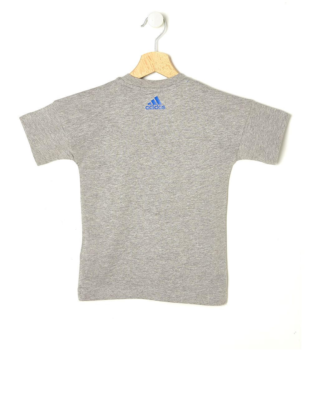 T-shirt γκρι melange adidas - Adidas