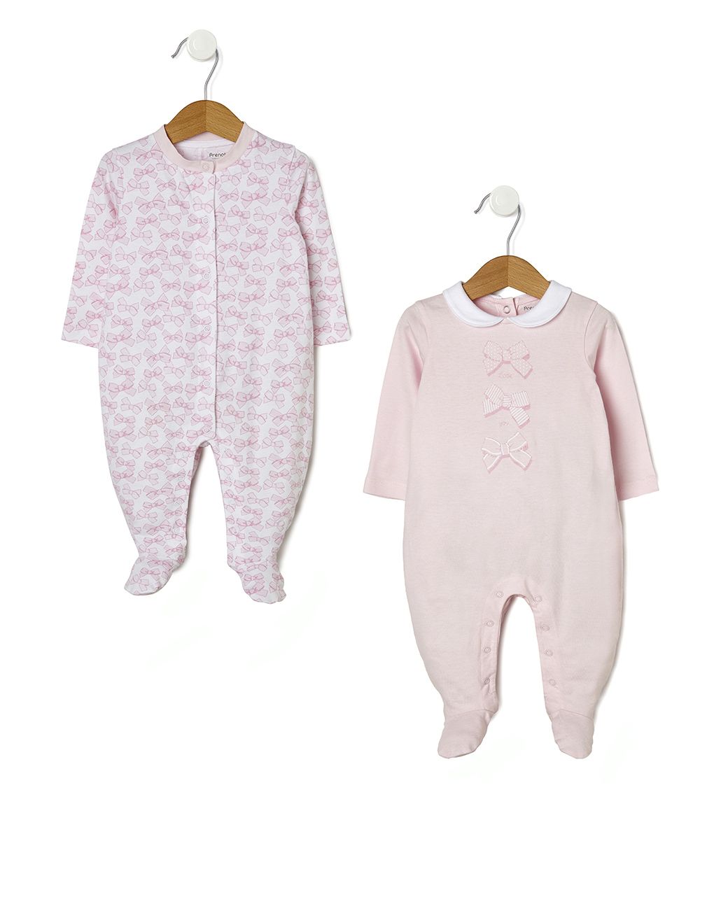 φορμάκι jersey πακέτο χ2 ροζ για κορίτσι - Prénatal