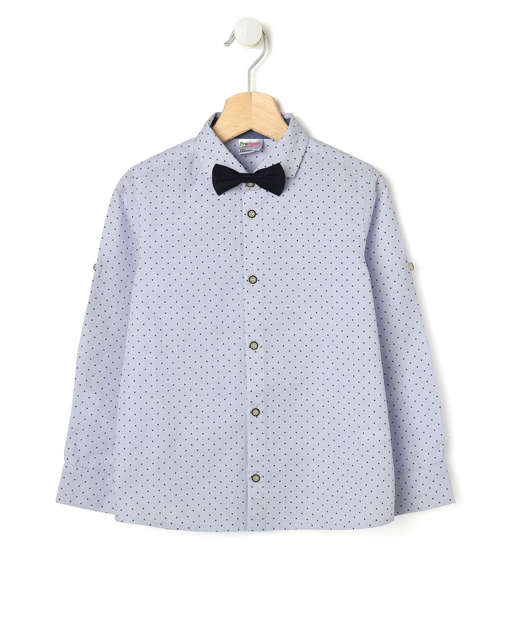 πουκαμισο γαλαζιο elegant - Prénatal