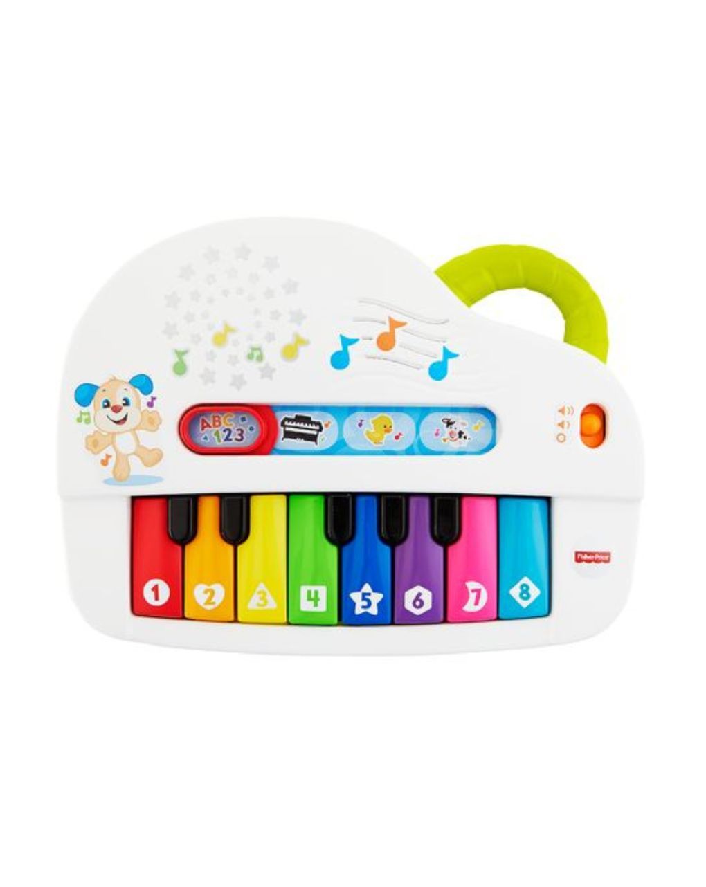 Fisher-price εκπαιδευτικό πιάνο με φώτα gfv21