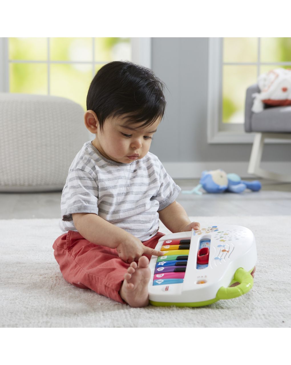 Fisher-price εκπαιδευτικό πιάνο με φώτα gfv21 - Fisher-Price