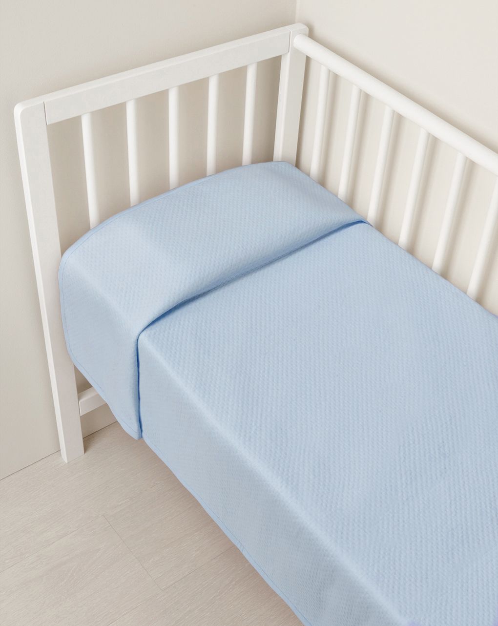 κουβερτουλα καλοκαιρινη λικνου jersey γαλαζια - Prénatal