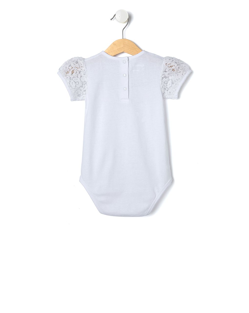 Body jersey λευκο με δαντελα elegant - Prénatal