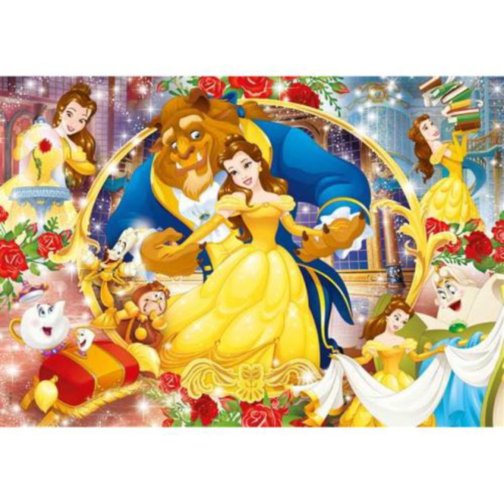 Puzzle 60 s.c. disney-η πενταμορφη και το τερας - Clementoni