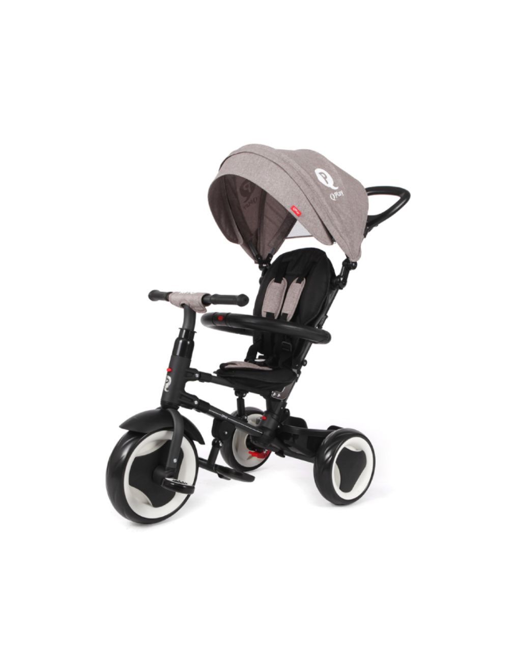 Qplay rito eva wheels σπαστό τρίκυκλο ποδηλατάκι grey 01-1212037-01