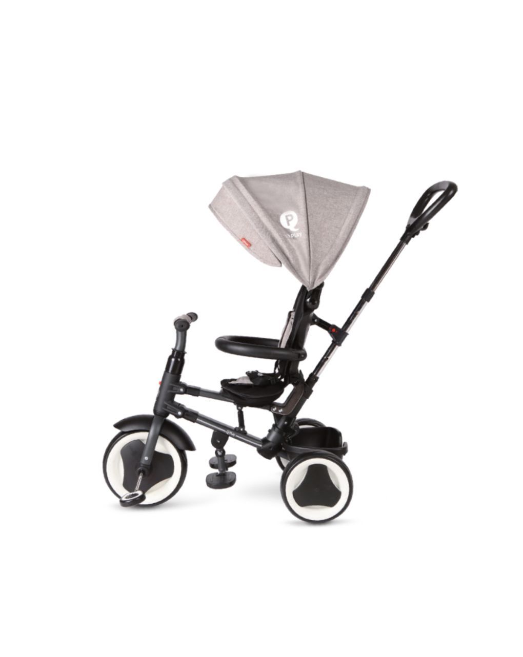Qplay rito eva wheels σπαστό τρίκυκλο ποδηλατάκι grey 01-1212037-01 - QPLAY