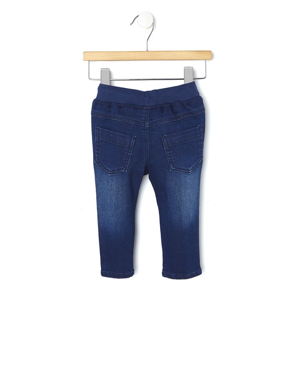 βρεφικό τζιν παντελόνι σκούρο μπλε για αγόρι - Prénatal