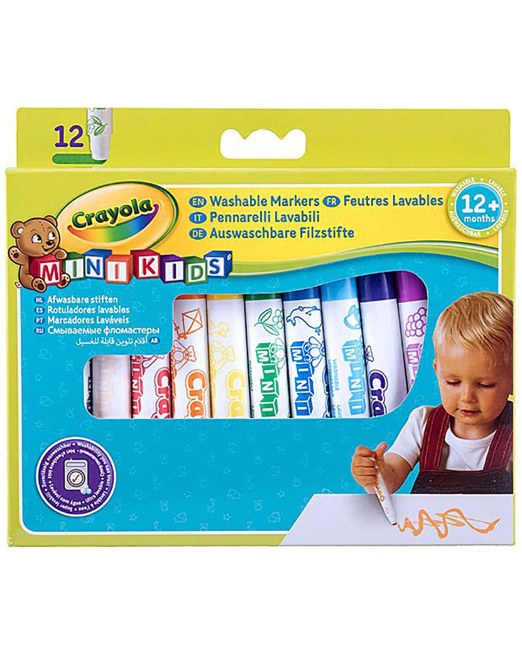 Crayola 12 μαρκαδόροι mini kids
