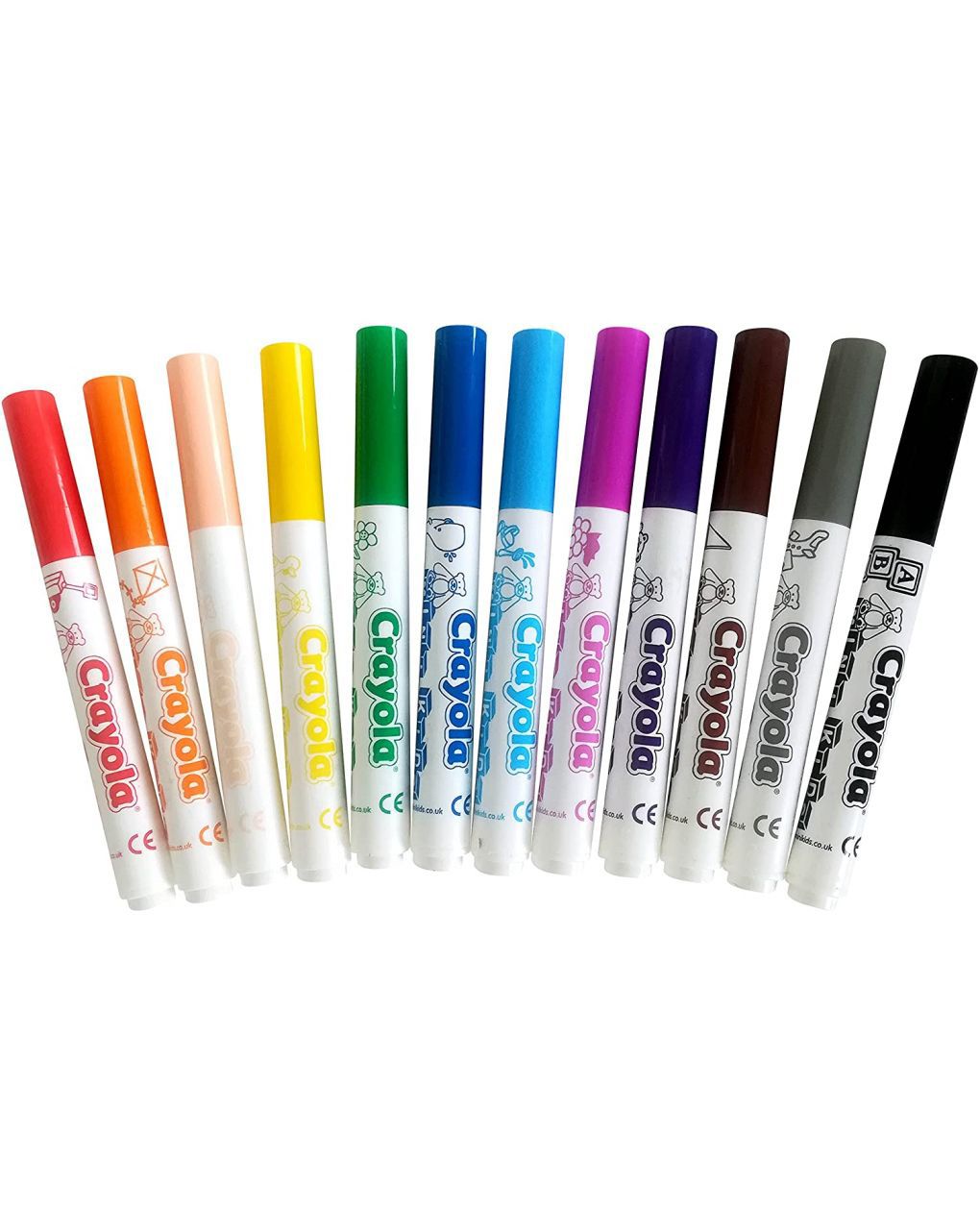 Crayola 12 μαρκαδόροι mini kids - Crayola