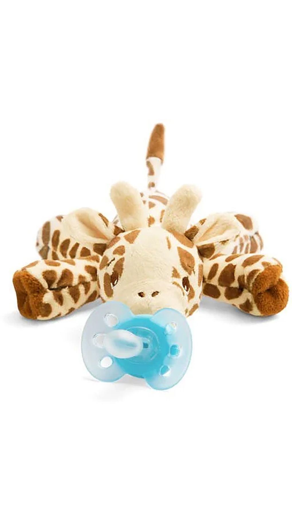 Avent ultra soft snuggle πιπίλα σιλικόνης με ζωάκι αγκαλιάς 0m+ - Philips Avent